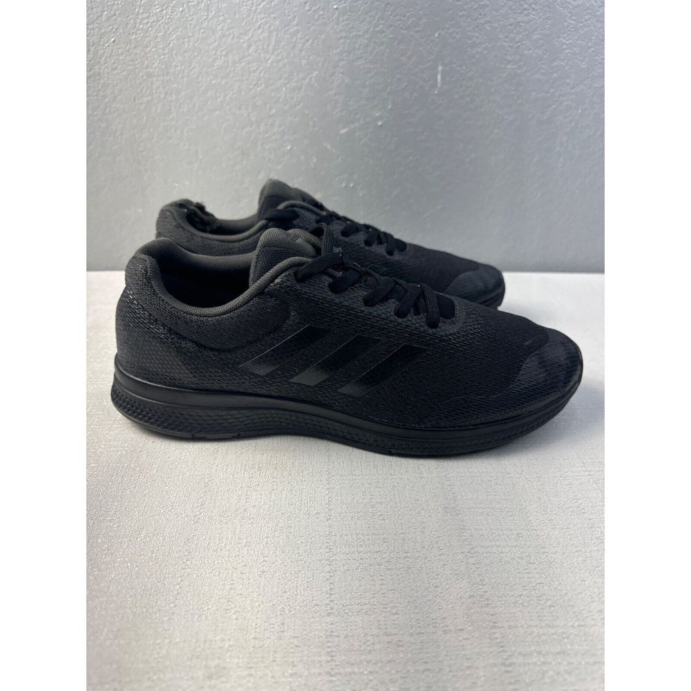 Adidas Mens Bounce Running Shoes Size 11 Black Mesh Lightweight Athletic Sneaker